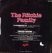 Le verso : (The Ritchie Family - Forever dancing)