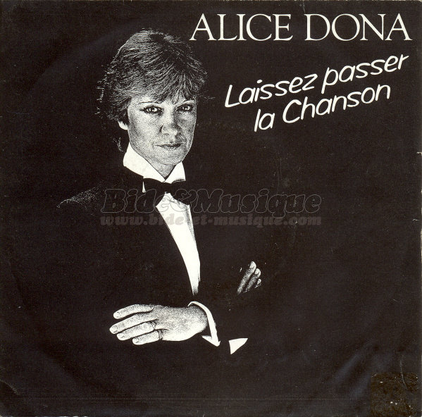 Alice Dona - Laissez passer la chanson