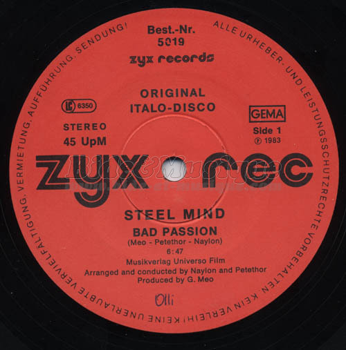 Steel Mind - Italo-Dance