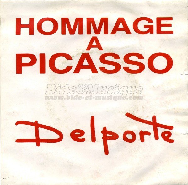 Charles Delporte - Hommage  Picasso