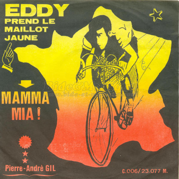 Pierre-Andr Gil - Eddy prend le maillot jaune