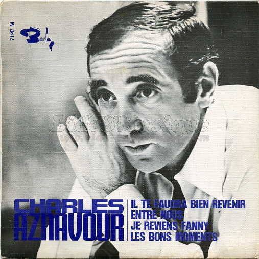 Charles Aznavour - Je reviens Fanny