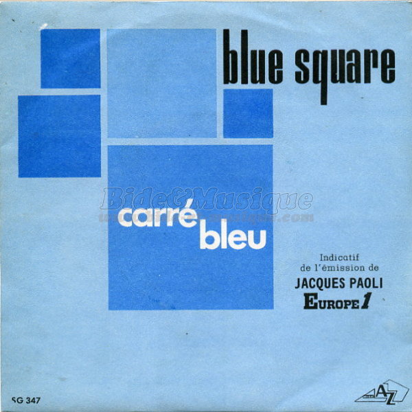 Radio - Blue square (Carr bleu)