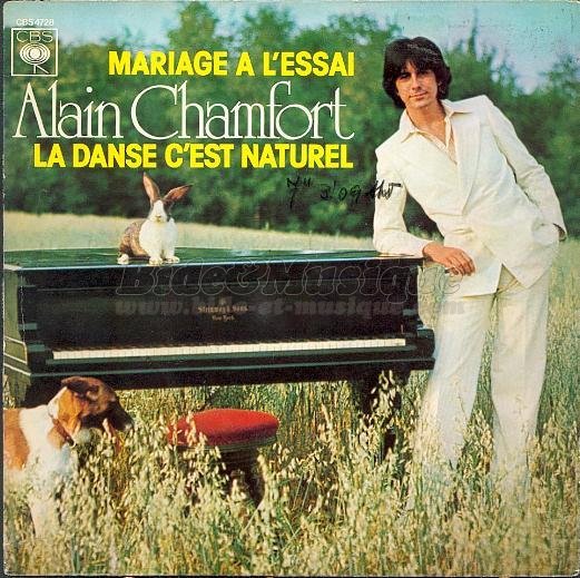 Alain Chamfort - Mariage  l'essai