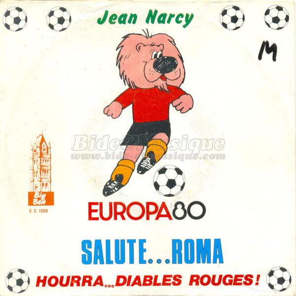 Jean Narcy - Hourra Diables Rouges