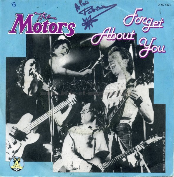 The Motors - Forget about you
