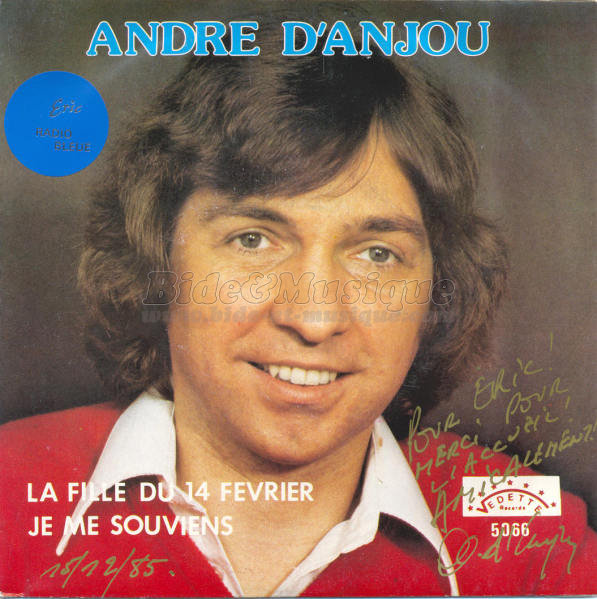 Andr d'Anjou - Calendrier bidesque