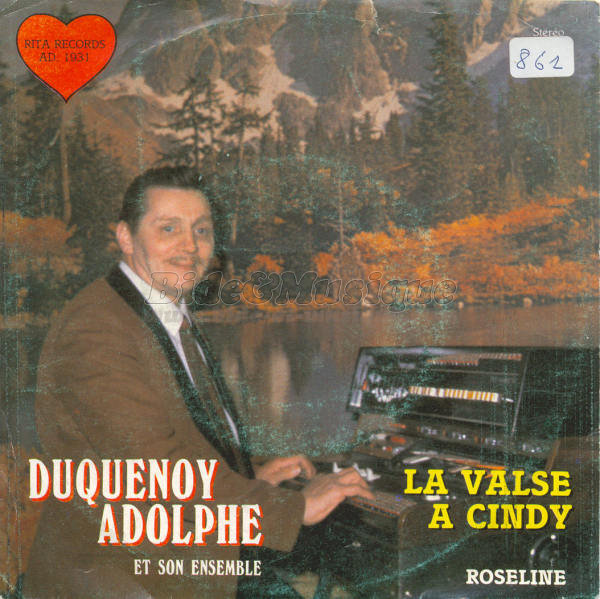 Adolphe Duquenoy - La valse  Cindy