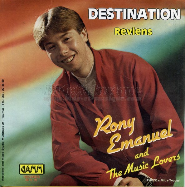 Rony Emanuel and The Music Lovers - Destination