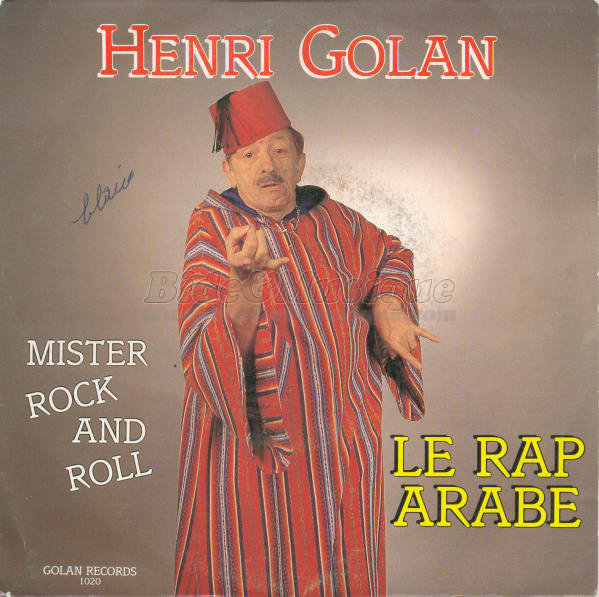 Henri Golan - Le rap arabe