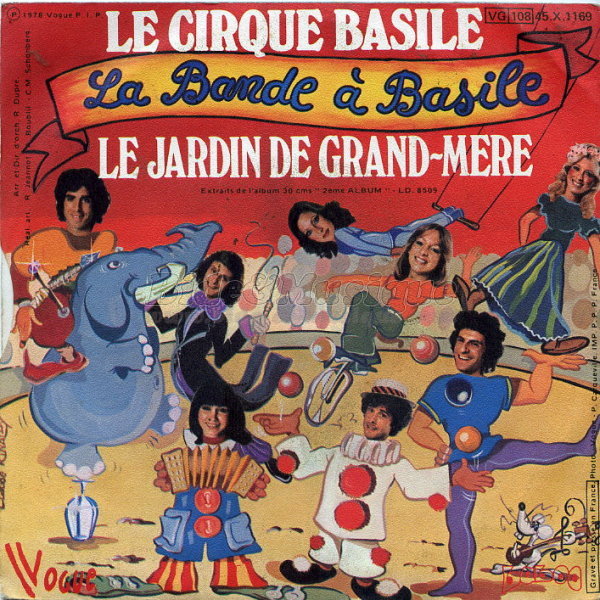 La Bande  Basile - Le cirque Basile