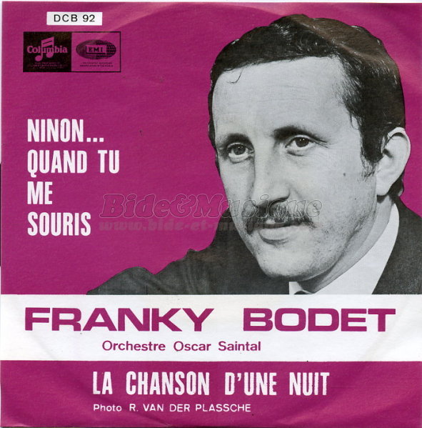 Franky Bodet - Ninon... quand tu me souris