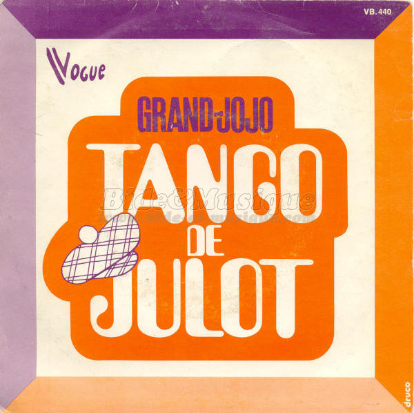 Grand Jojo - instant tango, L'