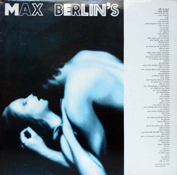 Max Berlin's - Maxi 45 tours
