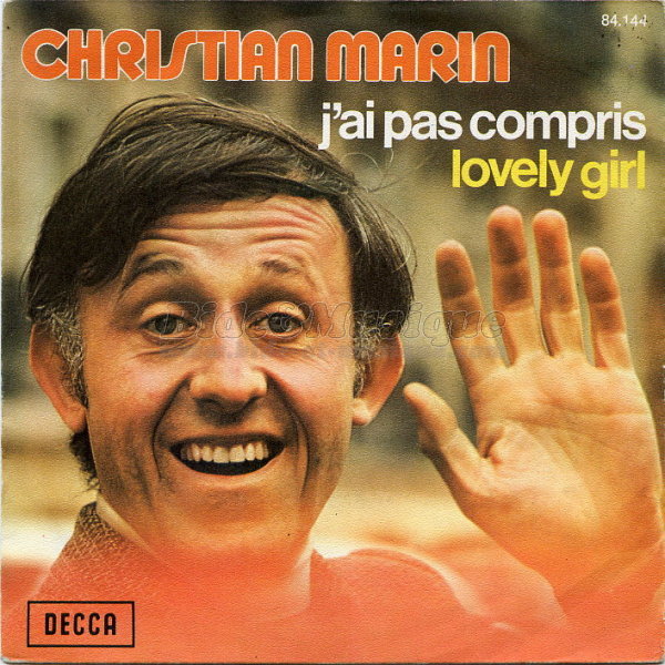 Christian Marin - Acteurs chanteurs, Les