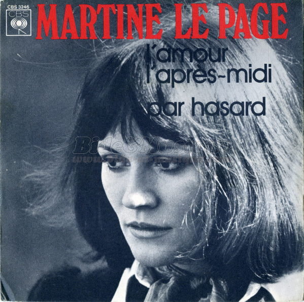 Martine Le Page - L'amour l'aprs-midi