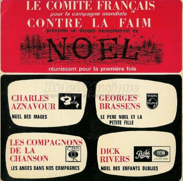 Georges Brassens - C'est la belle nuit de Nol sur B&M