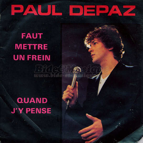 Paul Depaz - Never Will Be, Les