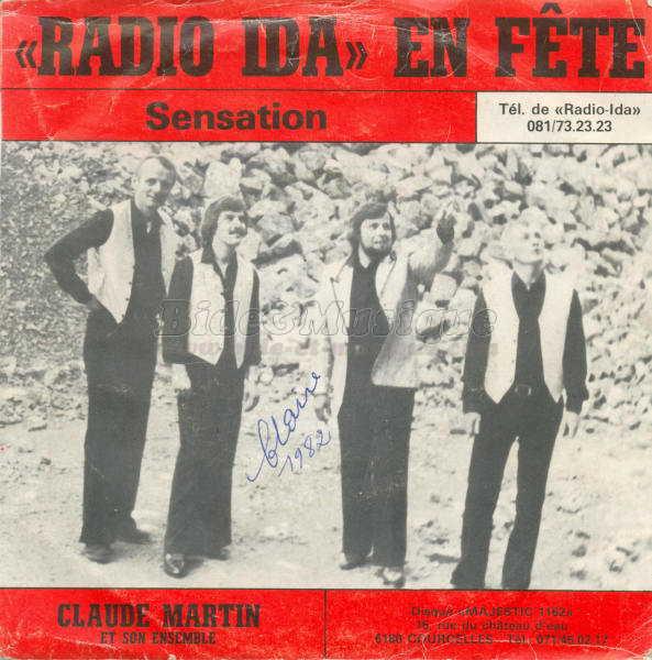 Claude Martin et son ensemble - Radio Ida en fte