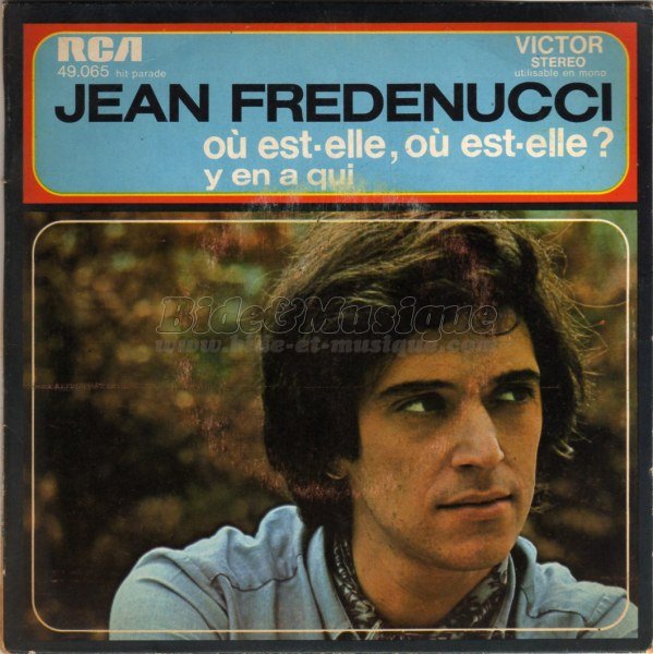 Jean Fredenucci - O est-elle, o est-elle ?