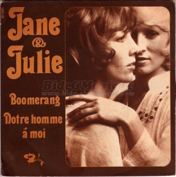 Jane et Julie - Notre homme  moi