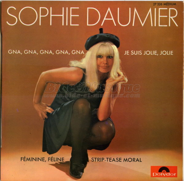 Sophie Daumier - Acteurs chanteurs, Les