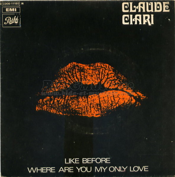 Claude Ciari - Where are you my only love