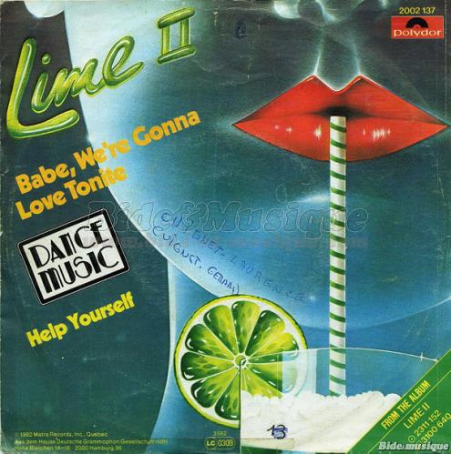 Lime - Babe, we're gonna love tonite