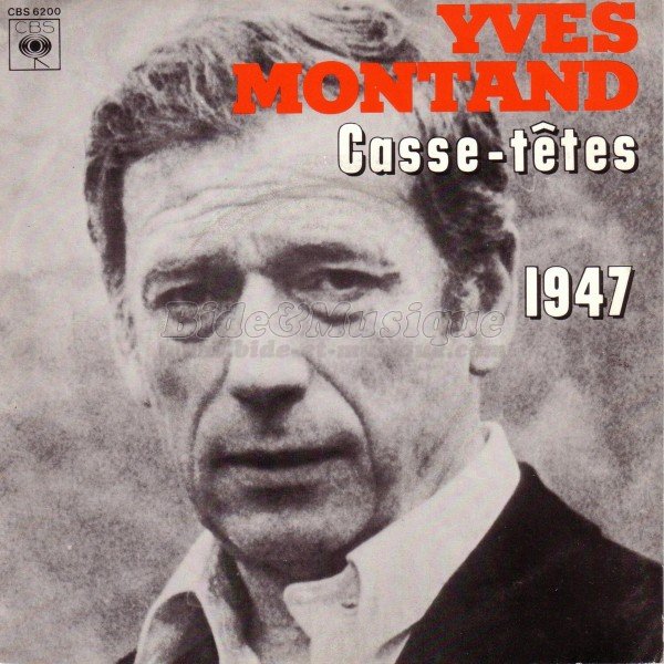 Yves Montand - Casse-t%EAtes