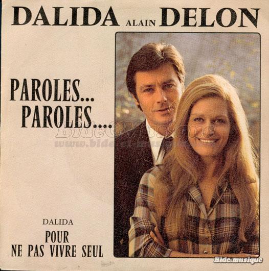 Dalida et Alain Delon - Paroles paroles