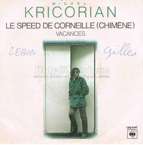 Michel Kricorian - Le speed de Corneille (Chimne)