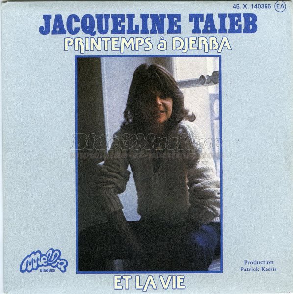 Jacqueline Taeb - C'est le printemps sur Bide & Musique