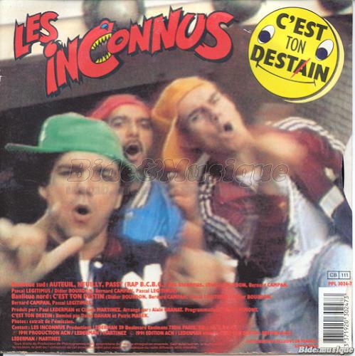 Inconnus, Les - face cache du rap franais, La