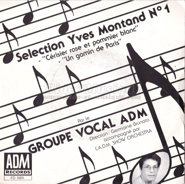 Groupe vocal ADM - Un gamin de Paris