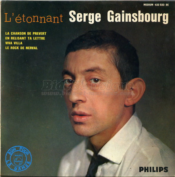 Serge Gainsbourg - En relisant ta lettre