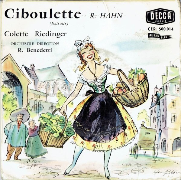 Colette Riedinger - Moi je m%27appelle Ciboulette