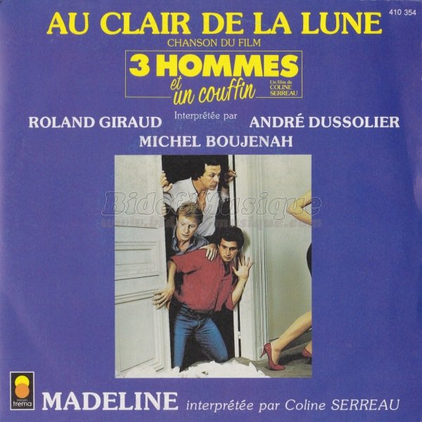 Roland Giraud, Michel Boujenah et Andr Dussolier - Acteurs chanteurs, Les