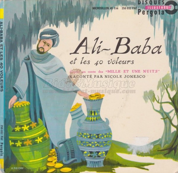Les belles histoires de Nol - Ali Baba et les 40 voleurs racont par Nicole Jonesco
