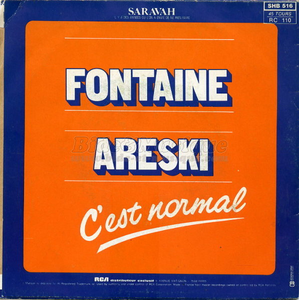 Areski et Brigitte Fontaine - C%27est normal