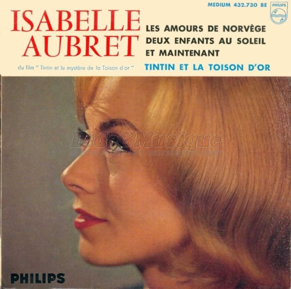 Isabelle Aubret - Tintin et la toison d%27or
