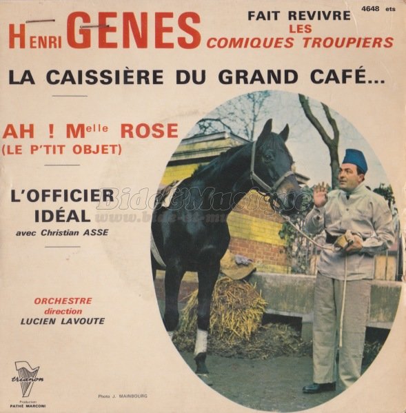Henri Gens - La caissire du grand caf