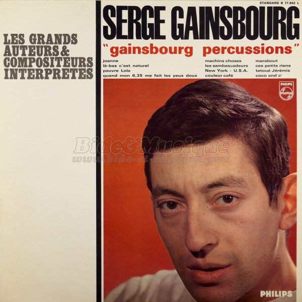 Serge Gainsbourg - New-York - U.S.A.