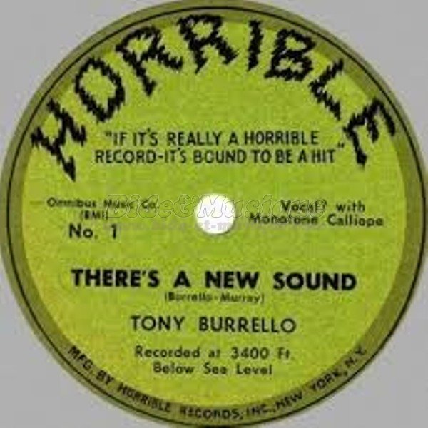 Tony Burrello - There's a new sound (The sound of worms)