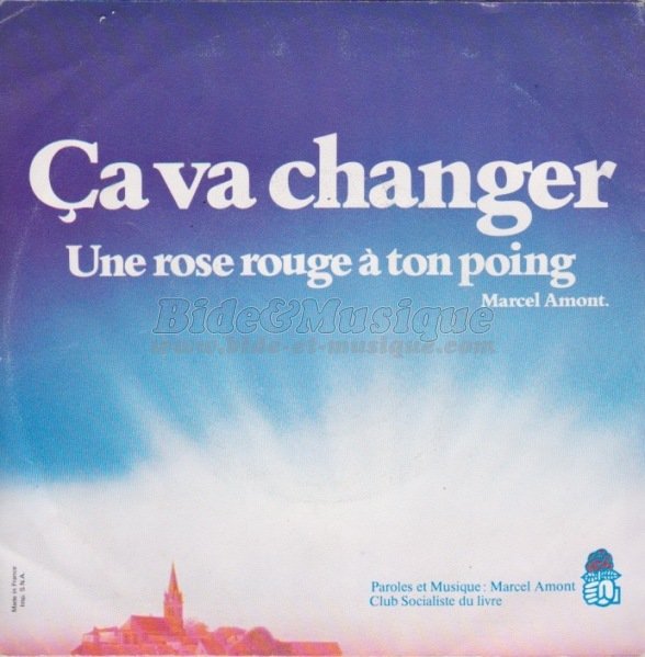 Marcel Amont - Une rose rouge %E0 ton poing