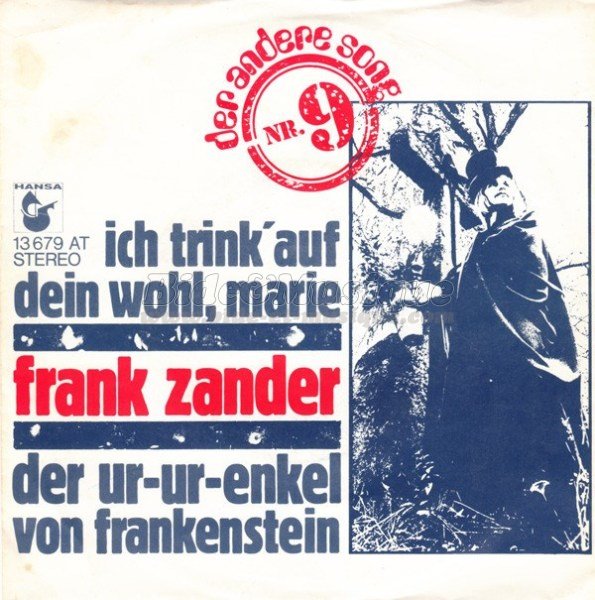Frank Zander - Hallo'Bide (et chansons pouvantables)