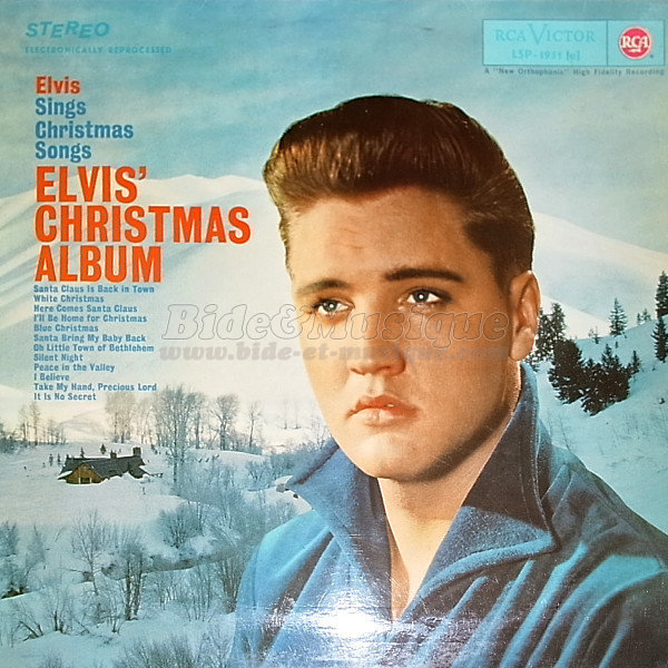 Elvis Presley - C'est la belle nuit de Nol sur B&M