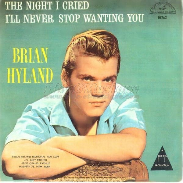Brian Hyland - The night I cried