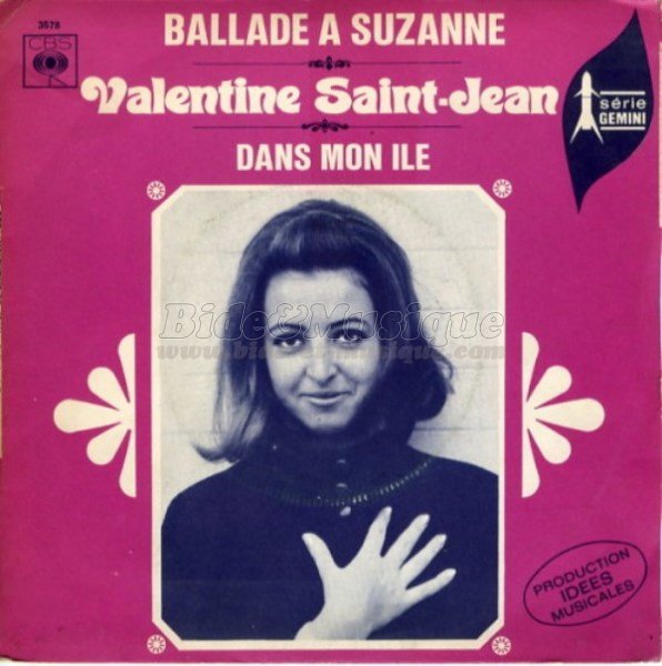 Valentine Saint-Jean - Ballade  Suzanne