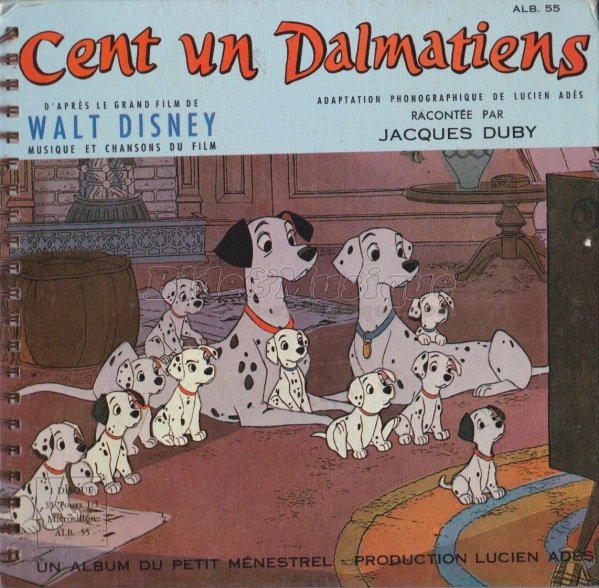 Les belles histoires de Bide & Musique - Les cent un dalmatiens par Jacques Duby