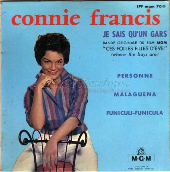 Connie Francis - Je sais qu'un gars